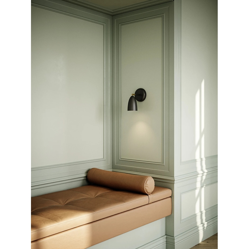 DFTP by Nordlux - Lampă de perete NEXUS 1x GU10/6W/230V, neagră