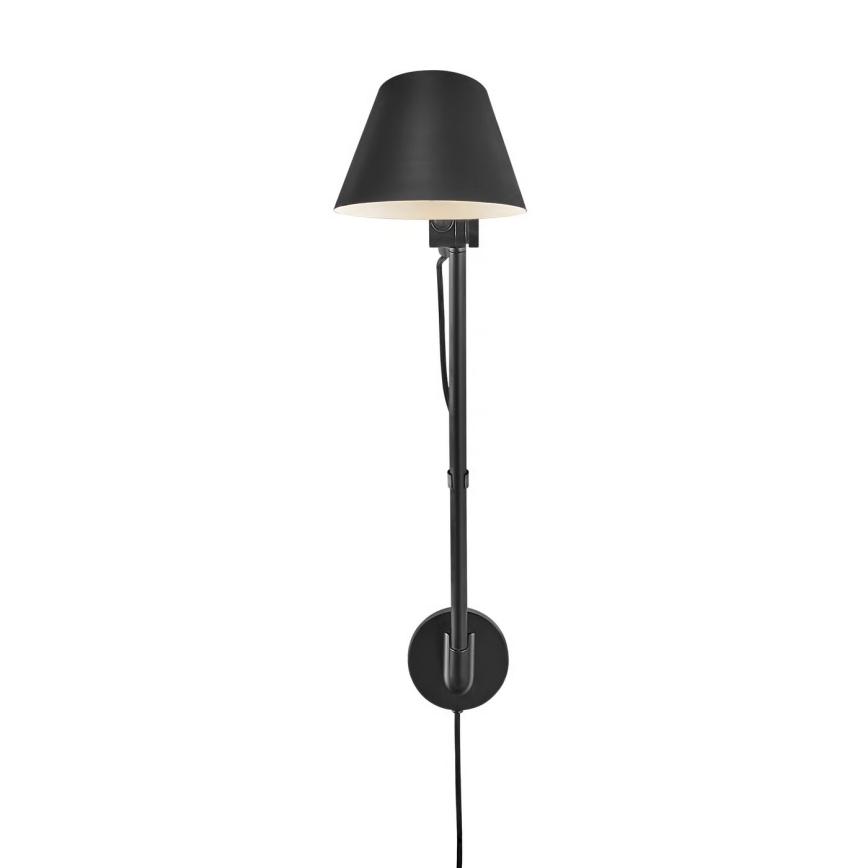 DFTP by Nordlux - Lampă de perete STAY 1xE27/60W/230V, neagră