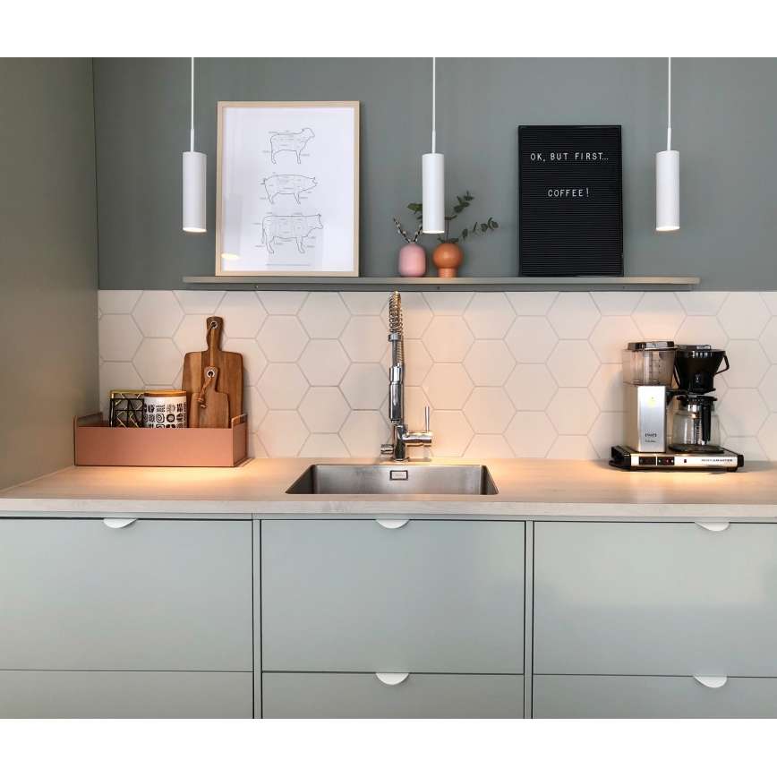 DFTP by Nordlux - Pendul pe cablu MIB 1xGU10/8W/230V, alb