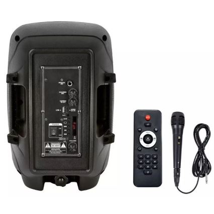 Difuzor portabil cu microfon Bluetooth 15W/3,7V LED RGB + telecomandă