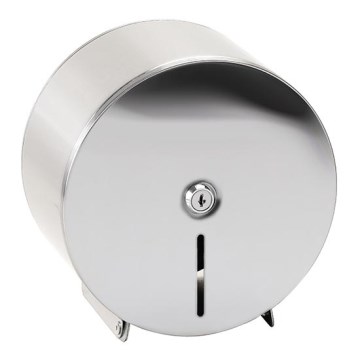 Dispenser pentru hârtie 20 x 21 cm, inox/argintiu