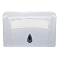 Dispenser pentru protecții igienice 43,5 x 28,5 cm, alb