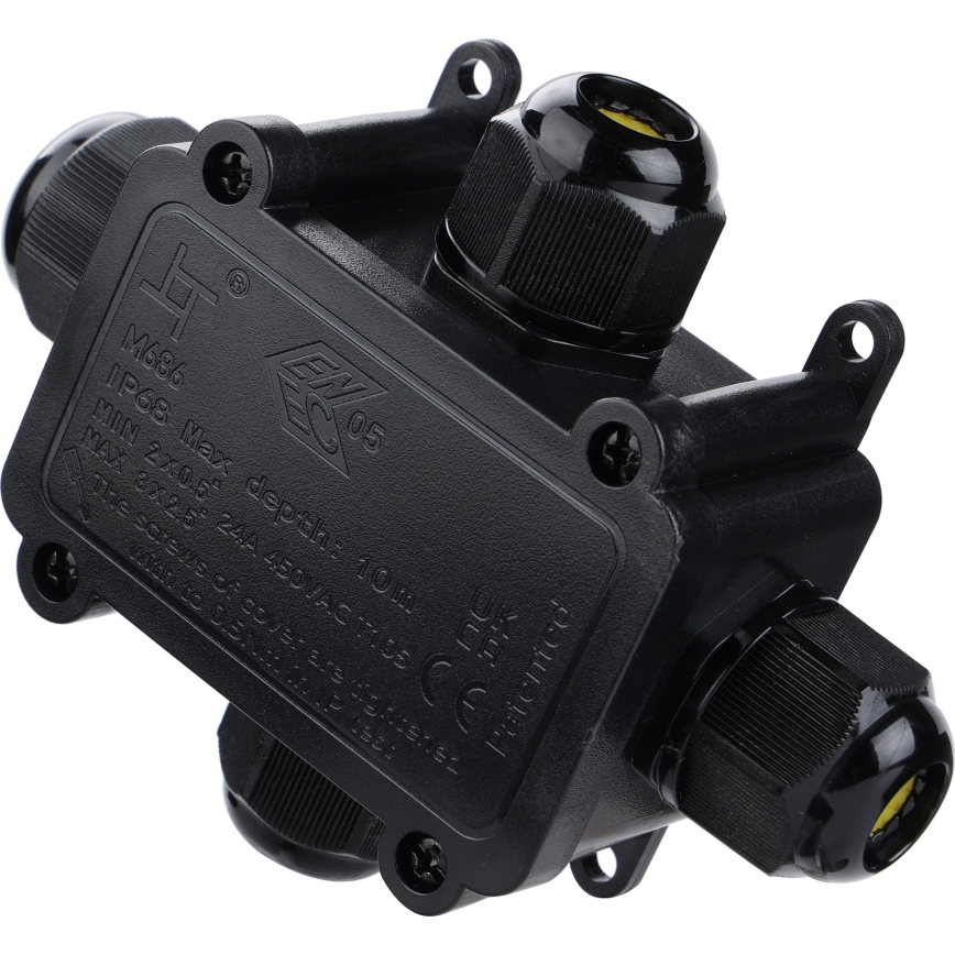 Doză de derivație impermeabilă 24A/230V IP68