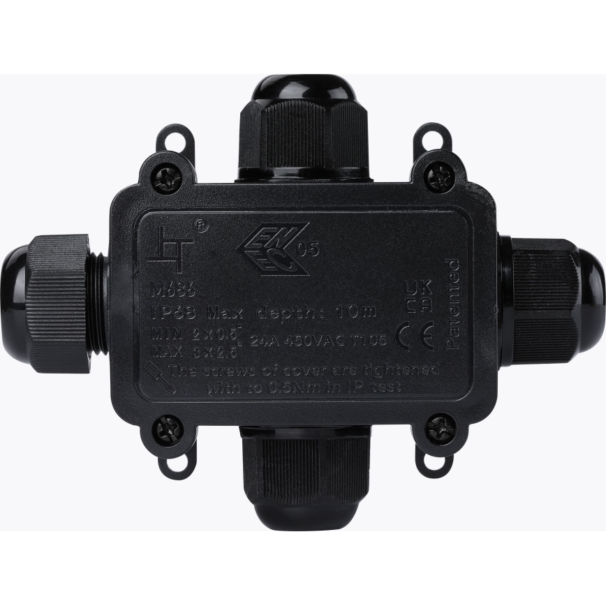 Doză de derivație impermeabilă 24A/230V IP68