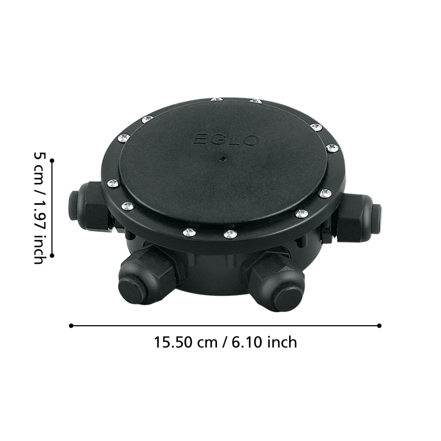 Doză de legături impermeabilă Eglo 61728 6 ieșiri CONNECTOR BOX 230V IP68