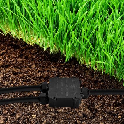 Doză de legături impermeabilă IP68 negru