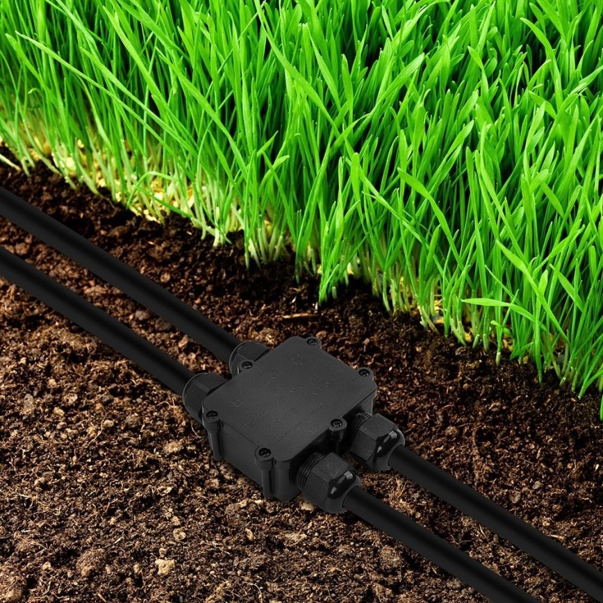 Doză de legături impermeabilă IP68 negru