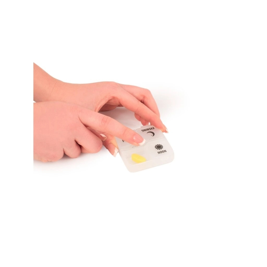 Dozator de medicamente Vitility, alb