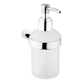 Dozator de perete pentru săpun NIMCO BR 11031C-26 BORMO 180 mm sticlă mată/crom lucios