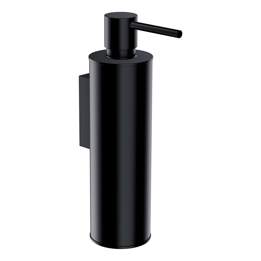 Dozator de perete pentru săpun OMNIRES MP60721BL MODERN PROJECT 150 ml negru mat
