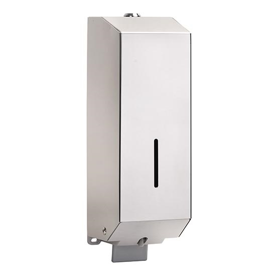 Dozator de săpun 10x32 cm inox/argintiu