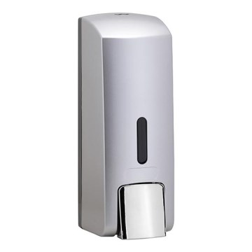 Dozator de săpun gri, 6,5 x 18,5 cm