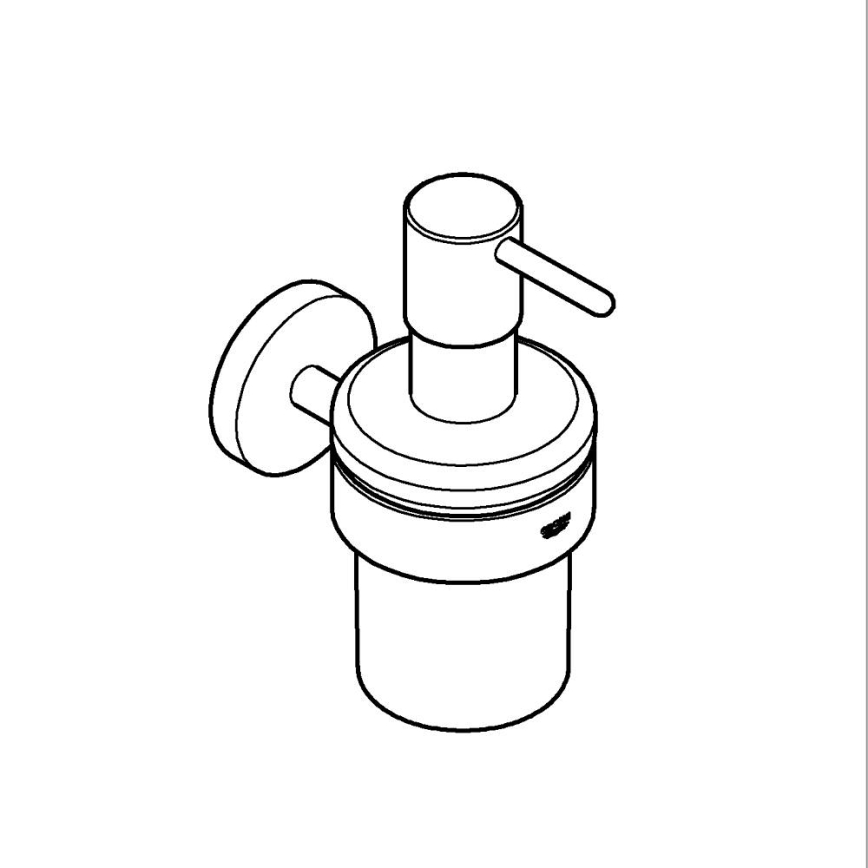 Dozator de săpun lichid GROHE START 41195000, 160 ml, crom lucios