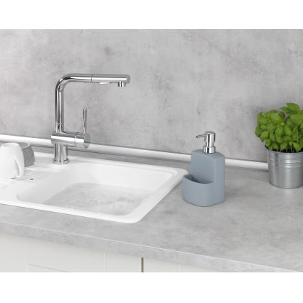 Dozator de săpun WENKO FESTIVAL, 10 x 18 cm, gri - 3620116100