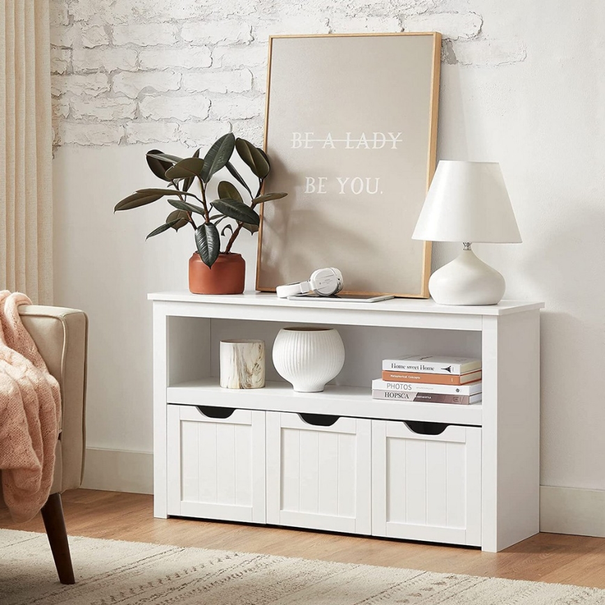 Dulap cu polițe SORELL, alb