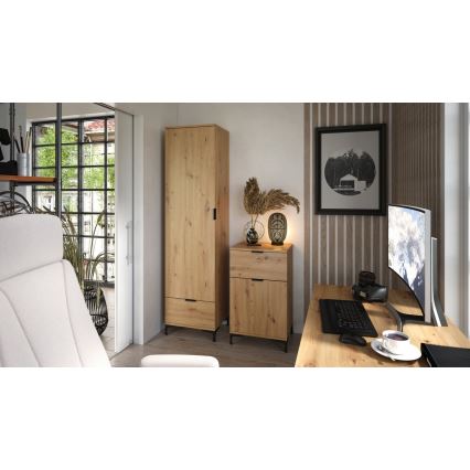Dulap cu sertar LORA stejar artizan