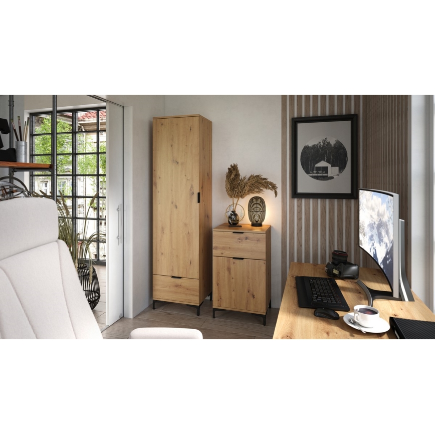 Dulap cu sertar LORA stejar artizan