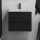 Dulap de baie cu lavoar KENWOOD 61x52x47 cm, negru