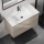 Dulap de baie cu lavoar KENWOOD 91 cm Marakesh/Alb