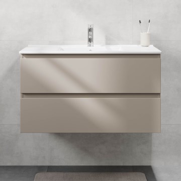 Dulap de baie cu lavoar KENWOOD 91x50x45 cm marakesh