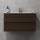 Dulap de baie cu lavoar KENWOOD 91x50x47 cm, nuc