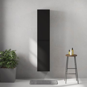 Dulap de baie HELSINKI 174 x 35 x 32 cm, negru