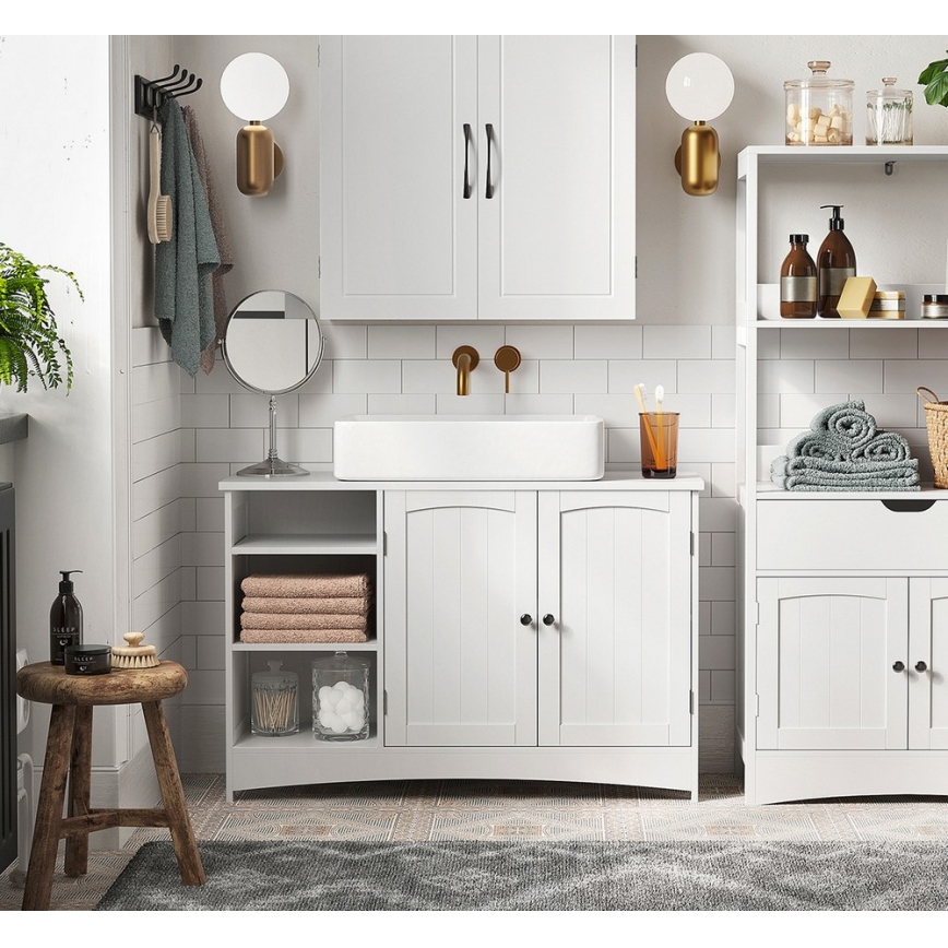 Dulap de baie REMI, alb