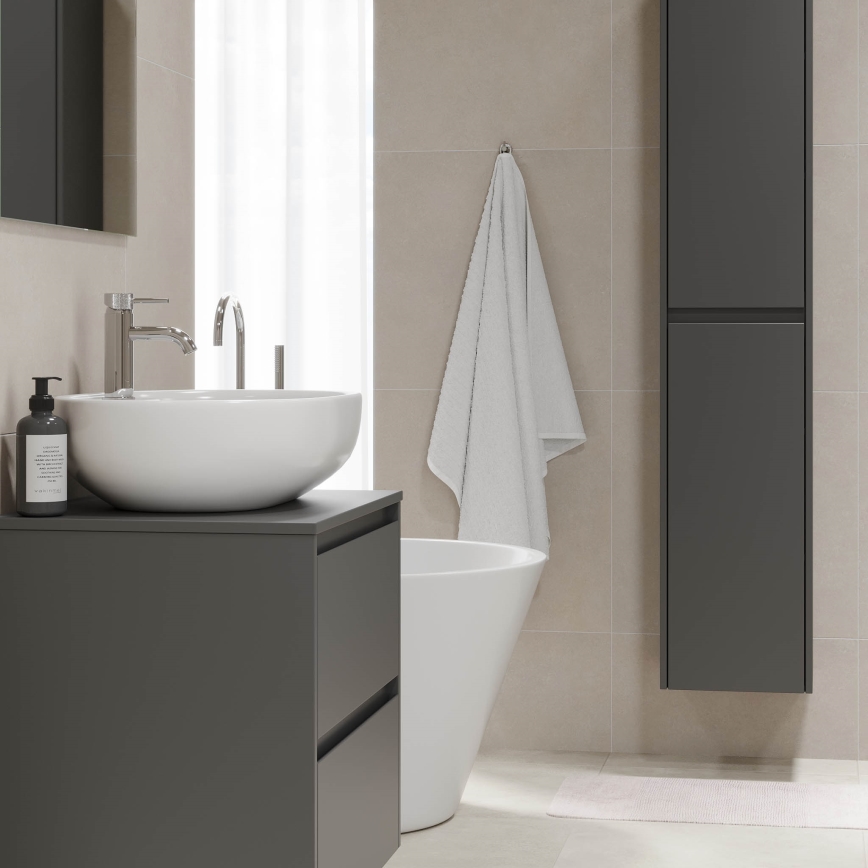 Dulap de baie TRONDHEIM pentru lavoar 60x57x46 cm antracit
