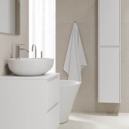 Dulap de baie TRONDHEIM pentru lavoar 90x57x46 cm, alb