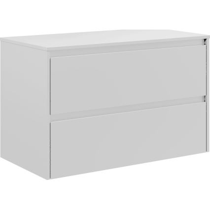 Dulap de baie TRONDHEIM pentru lavoar 90x57x46 cm, alb