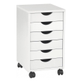 Dulap de birou SIMON 63x37 cm alb