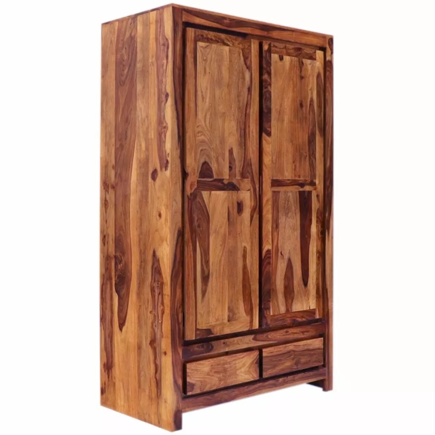 Dulap GANI 200x110 cm lemn masiv/palisandru