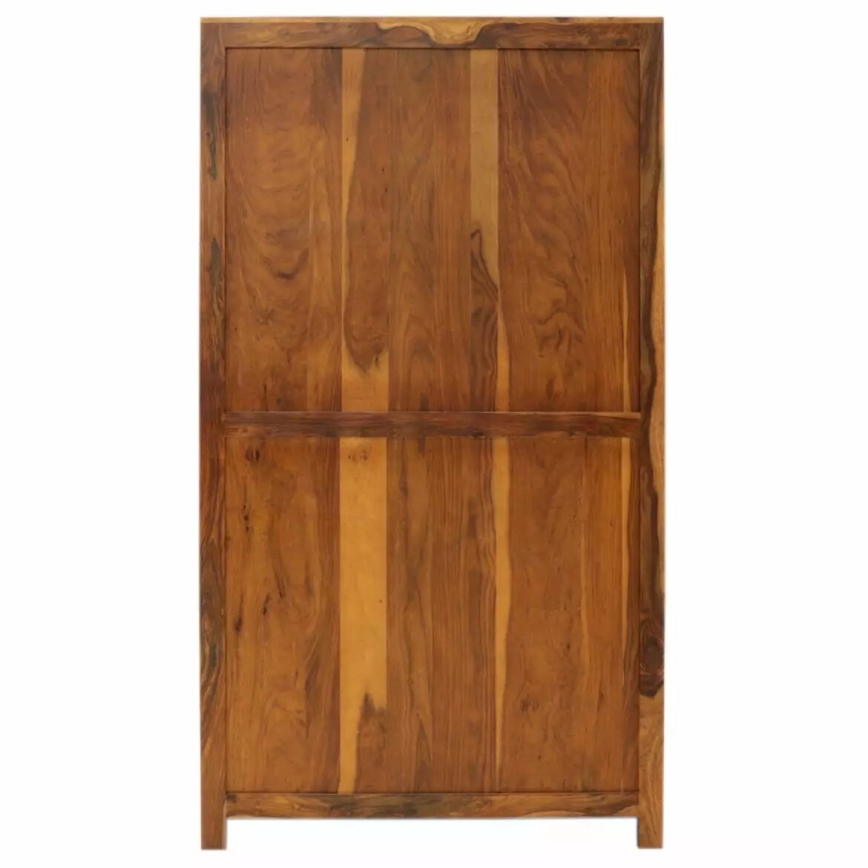 Dulap GANI 200x110 cm lemn masiv/palisandru