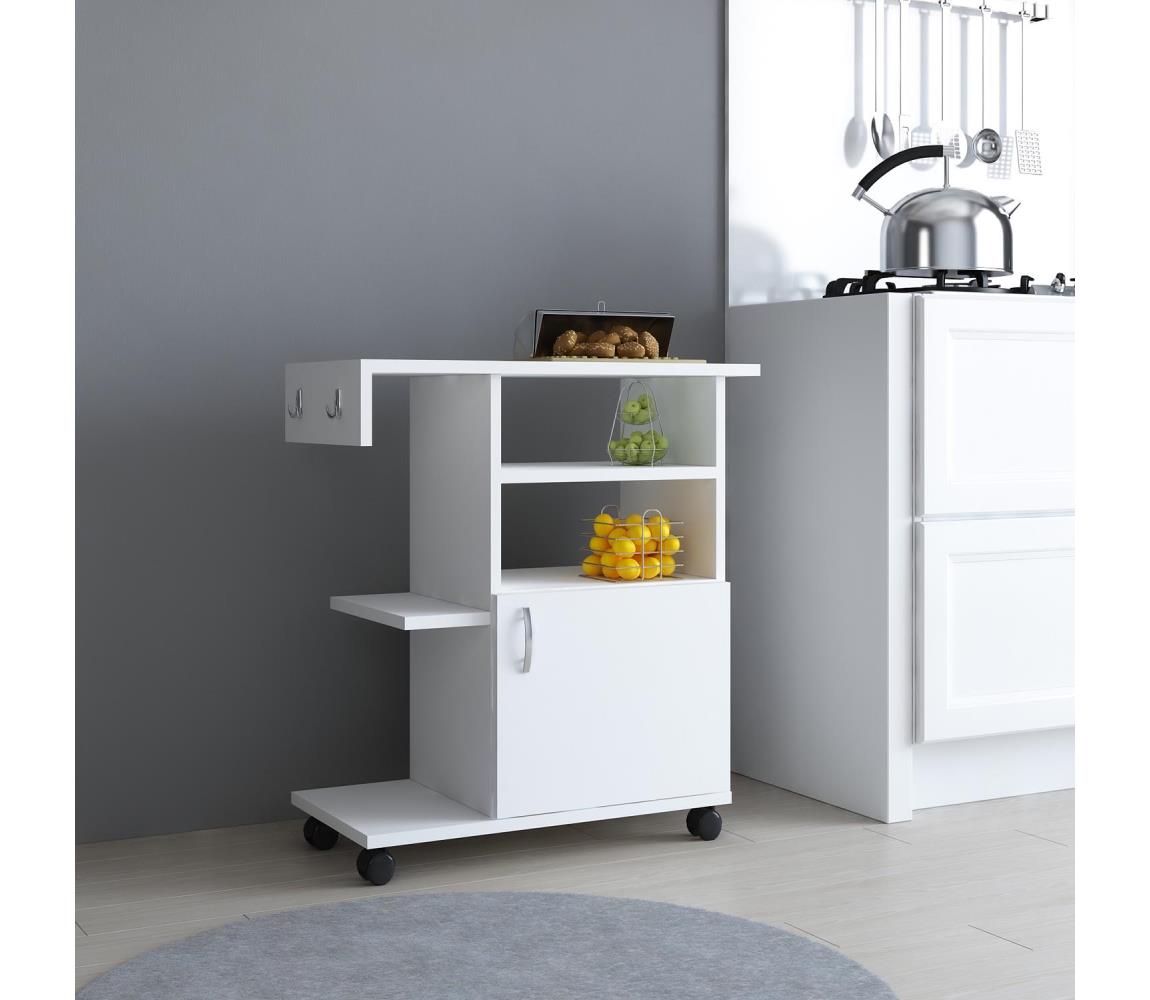 Dulap MESE 768x65 cm alb