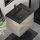 Dulap pentru baie cu lavoar KENWOOD 61x52x45 cm Marakesh/Negru