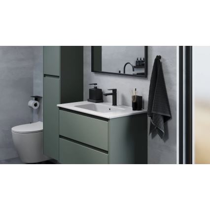 Dulap pentru baie cu lavoar MOLDE 80x55x46 cm verde