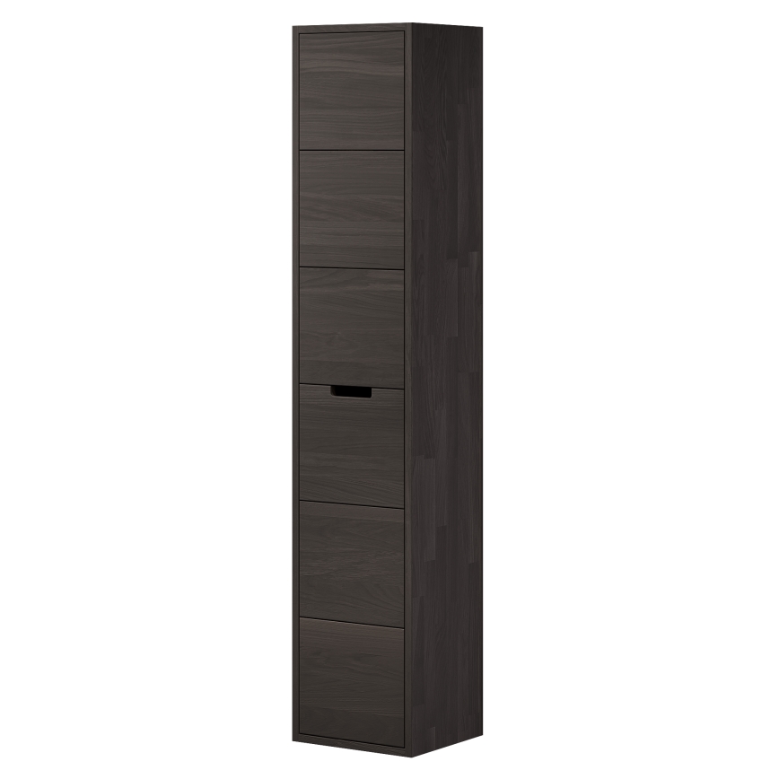 Dulap pentru baie GRIBSKOV 175 cm, maro/stejar