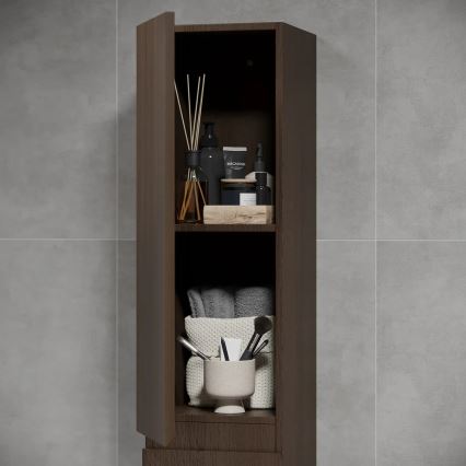 Dulap pentru baie KENWOOD, 186 cm, nuc