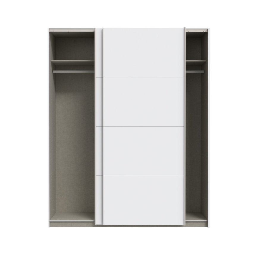 Dulap pentru haine KARO 170x210 cm alb