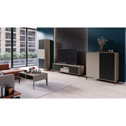 Dulap RONJA taupe/negru