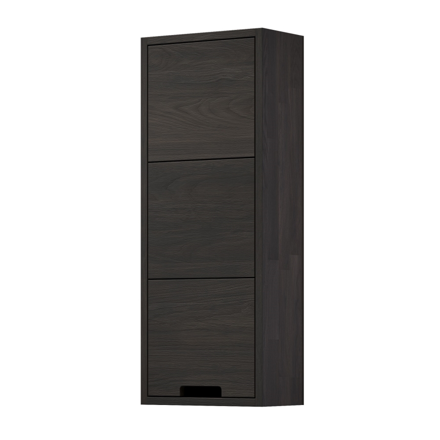 Dulap suspendat pentru baie GRIBSKOV, 90 cm, maro/stejar