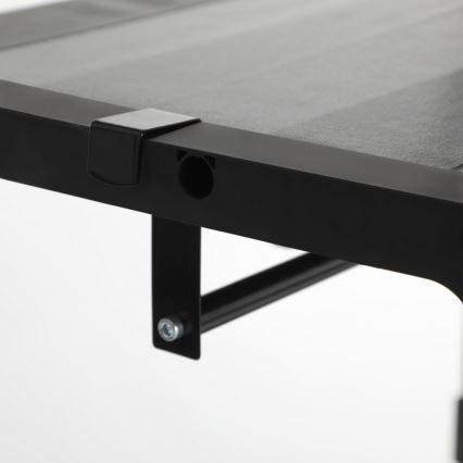 Dulap textil pentru depozitare MATIS, 140 x 174 cm, gri, cu rafturi și bară pentru umerașe