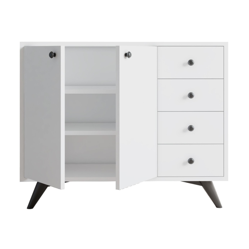 Dulap WAGA 82x100 cm alb