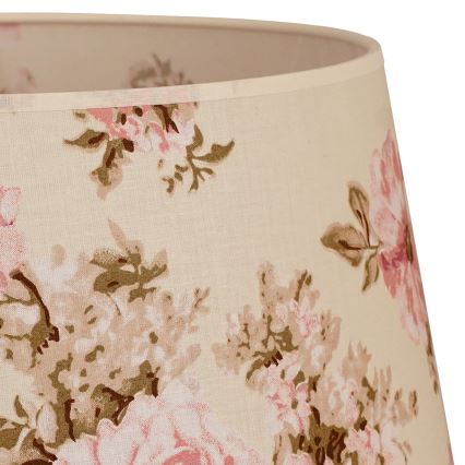 Duolla - Abajur pentru lampă de birou CLASSIC M E27 pr. 24 cm roz