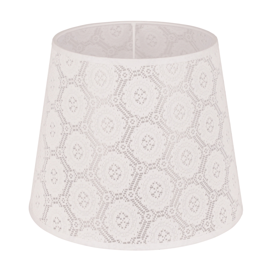 Duolla - Abajur pentru lampă de birou CLASSIC M E27, diametru 24 cm, alb