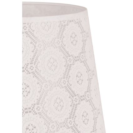 Duolla - Abajur pentru lampă de birou CLASSIC M E27, diametru 24 cm, alb