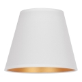 Duolla - Abajur pentru lampă de birou SOFIA XS E14, diametru 18,5 cm, alb