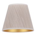 Duolla - Abajur pentru lampă de birou SOFIA XS E14, diametru 18,5 cm, bej