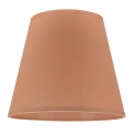 Duolla - Abajur pentru lampă de birou SOFIA XS E14, diametru 18,5 cm, maro