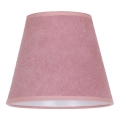 Duolla - Abajur pentru lampă de birou SOFIA XS E14, diametru 18,5 cm, roz